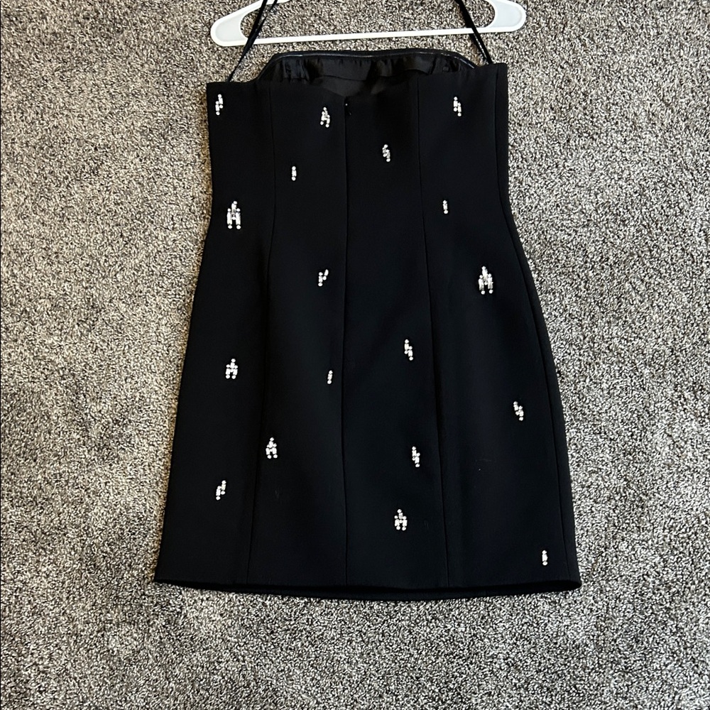 White House Black Market Elegant Black Dress - Picture 3 of 3